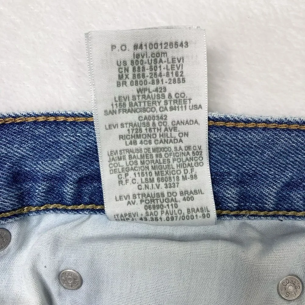 Levis 550 Jeans Mens 38x30 Blue Fade Relaxed Baggy Y2K Measures 36x27 Vintage‎